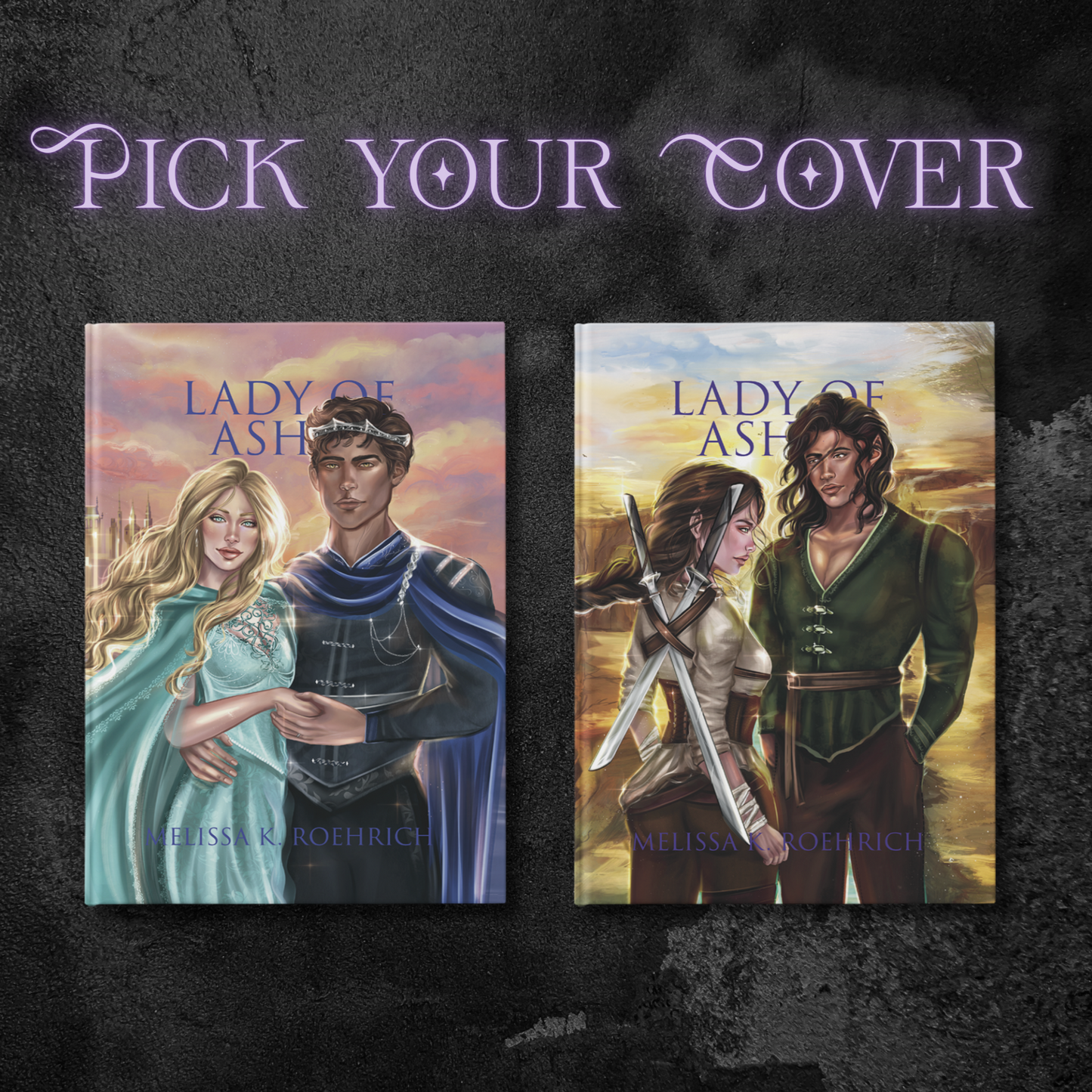 **PRE-ORDER** Create Your Own Complete Set Lady of Darkness Series MKR Luxe Hardcover Character Covers