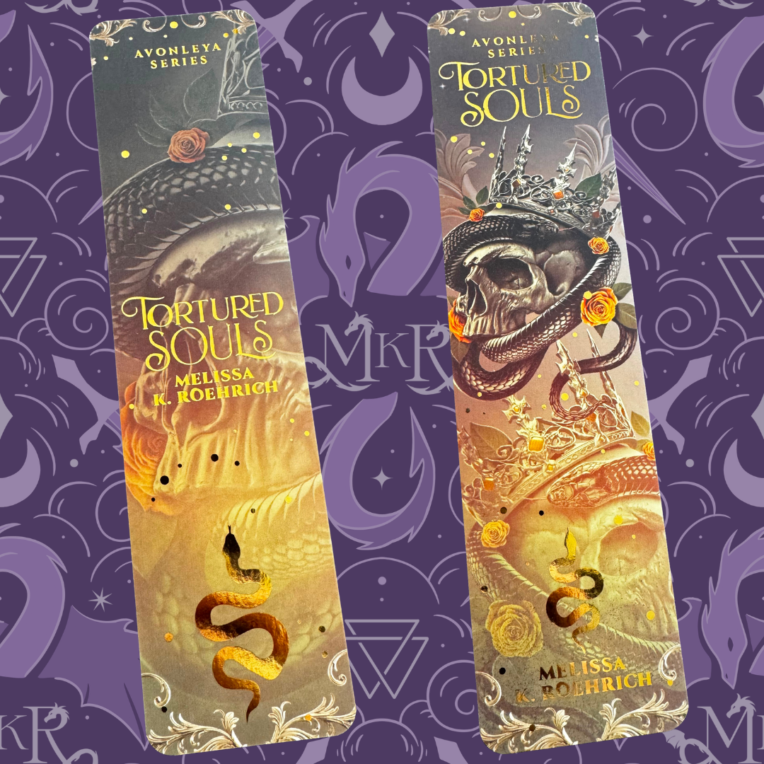 Tortured Souls Foiled Bookmark