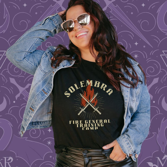 Solembra Fire Court - Unisex t-shirt (Printful Fulfillment)