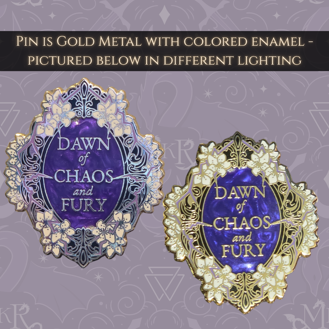 November Limited Pin! Dawn of Chaos and Fury Release Edition!
