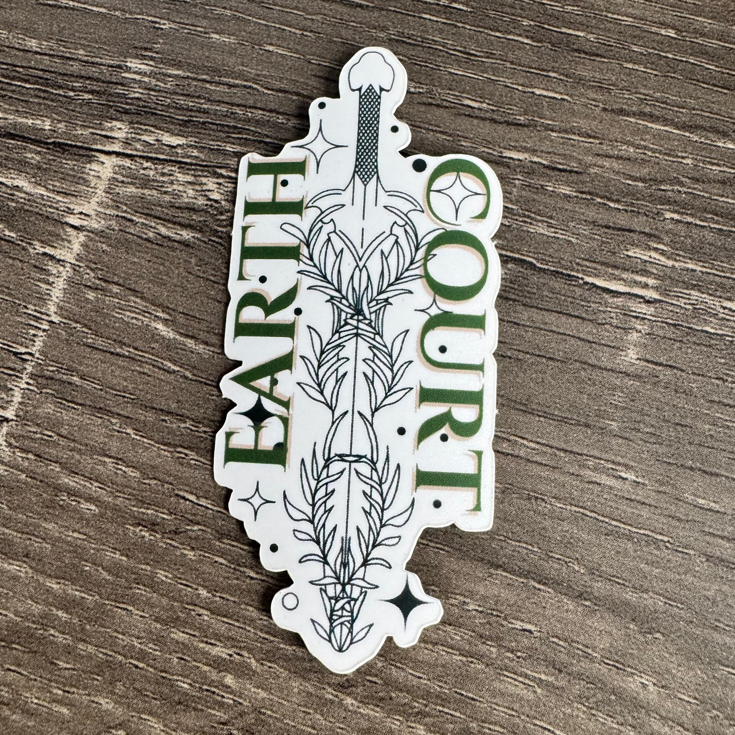 Earth Court Sticker