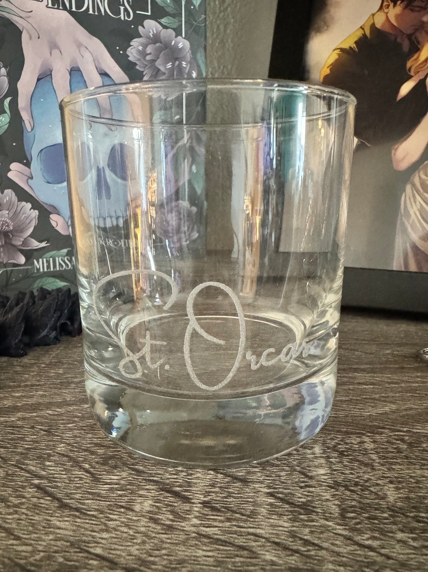 St. Orcas Liquor Glass