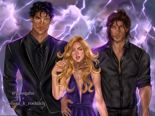 Theon/Tessa/Luka Art