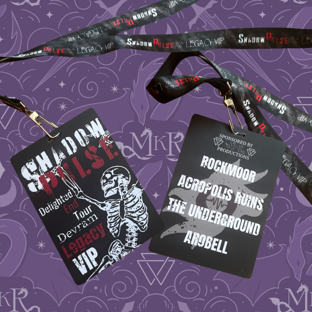 Shadow Pulse Devram Tour Lanyard and Badge
