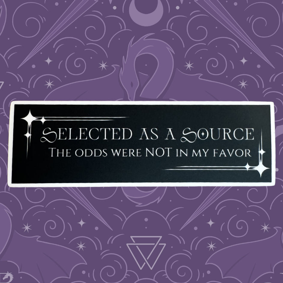 Selected As A Source Sticker - Treasure Box Leftover