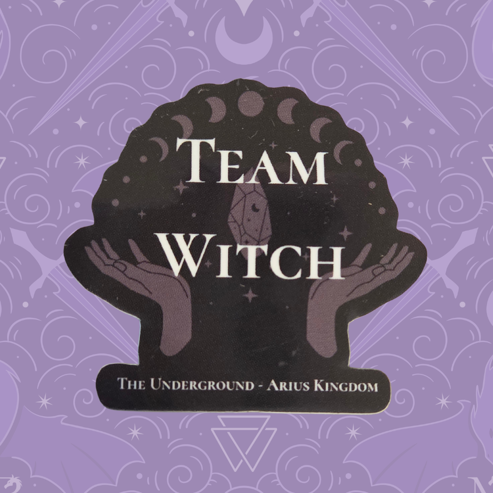 Team Witch Sticker - Underground TB Leftover