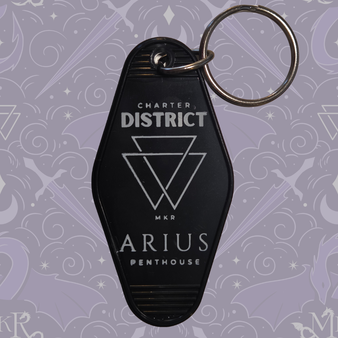 Charter District - Arius Penthouse Keychain - Underground Treasure Box Leftover