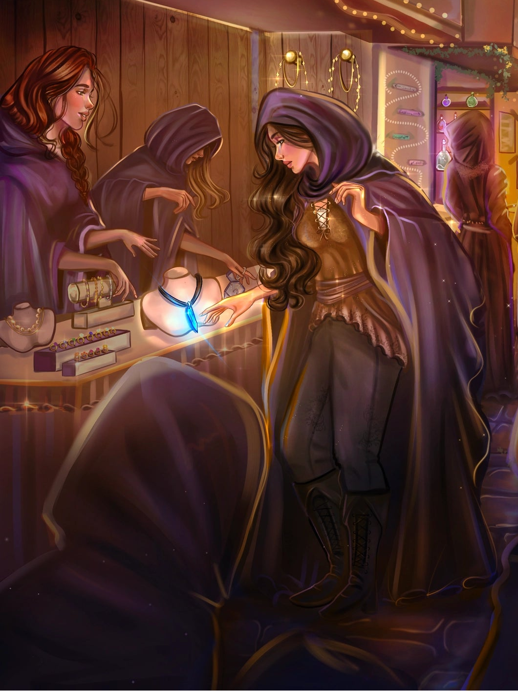 "Esbat Festival" Art Print