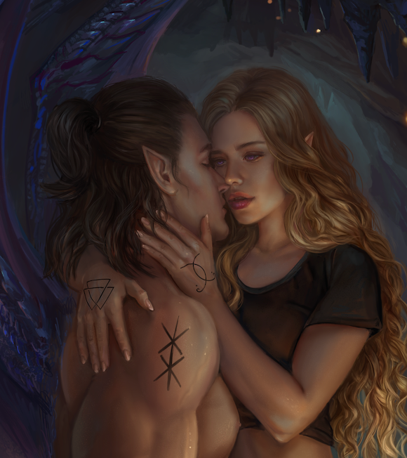 "Not Lonely Anymore" Art Print