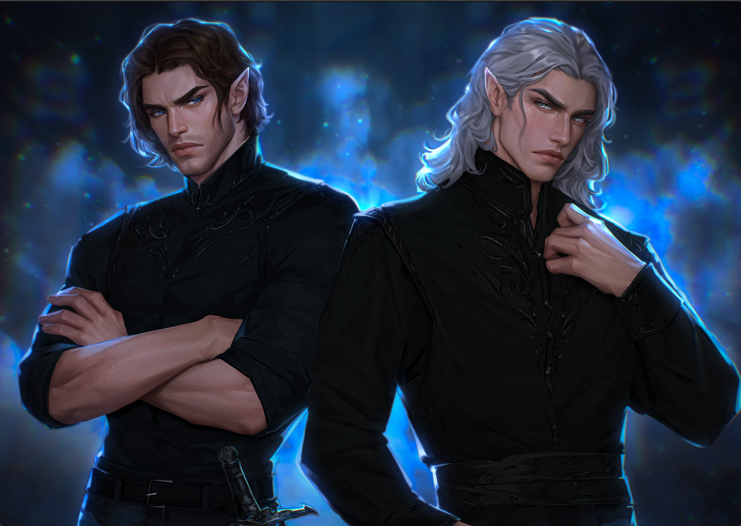 "Rivals" Art Print