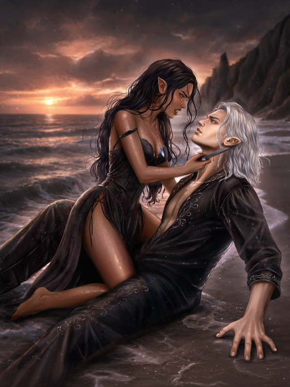 "Your Ashes Know The Way" Lia/Cethin Art Print