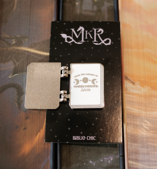 October Monthly Pin! Limited Edition - Hinged Grimoire