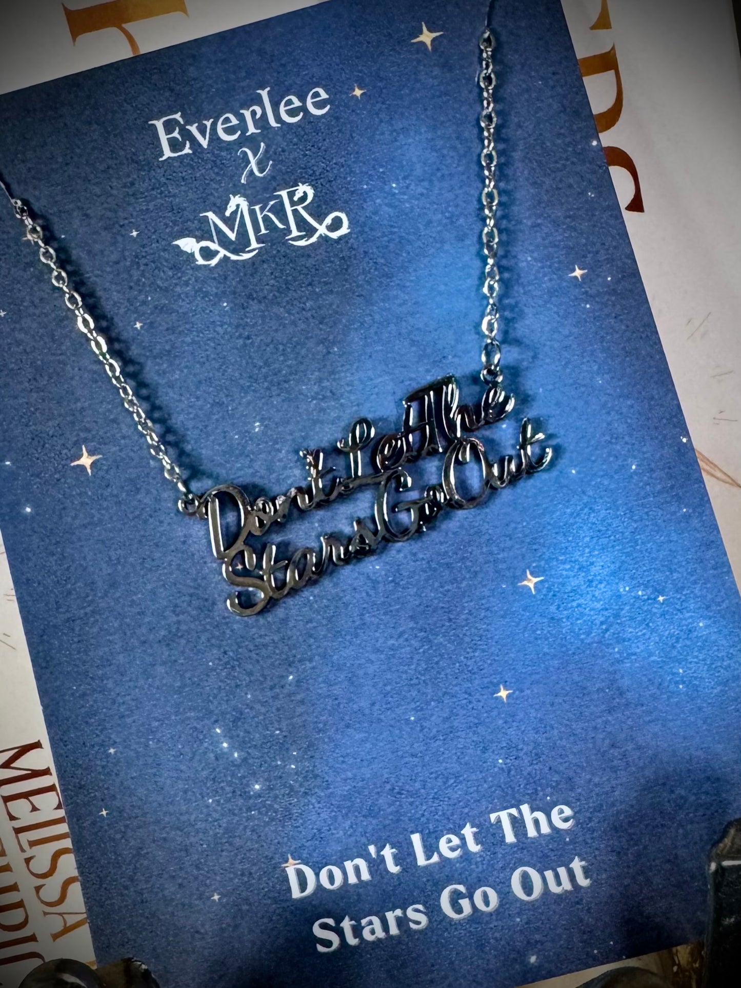 Don't Let The Stars Go Out Necklace (Gold/Silver)