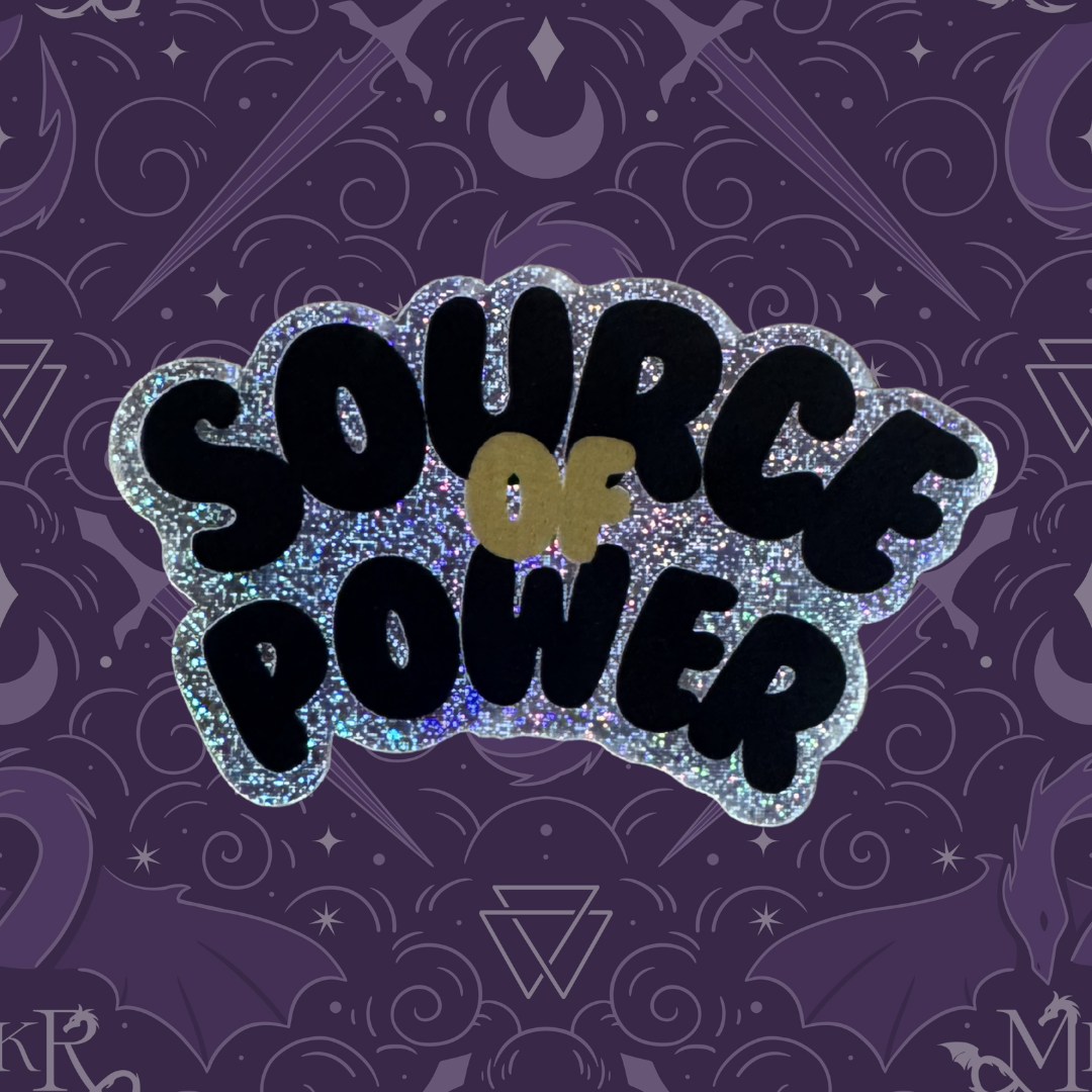 Source of Power Sticker - Treasure Box Leftover