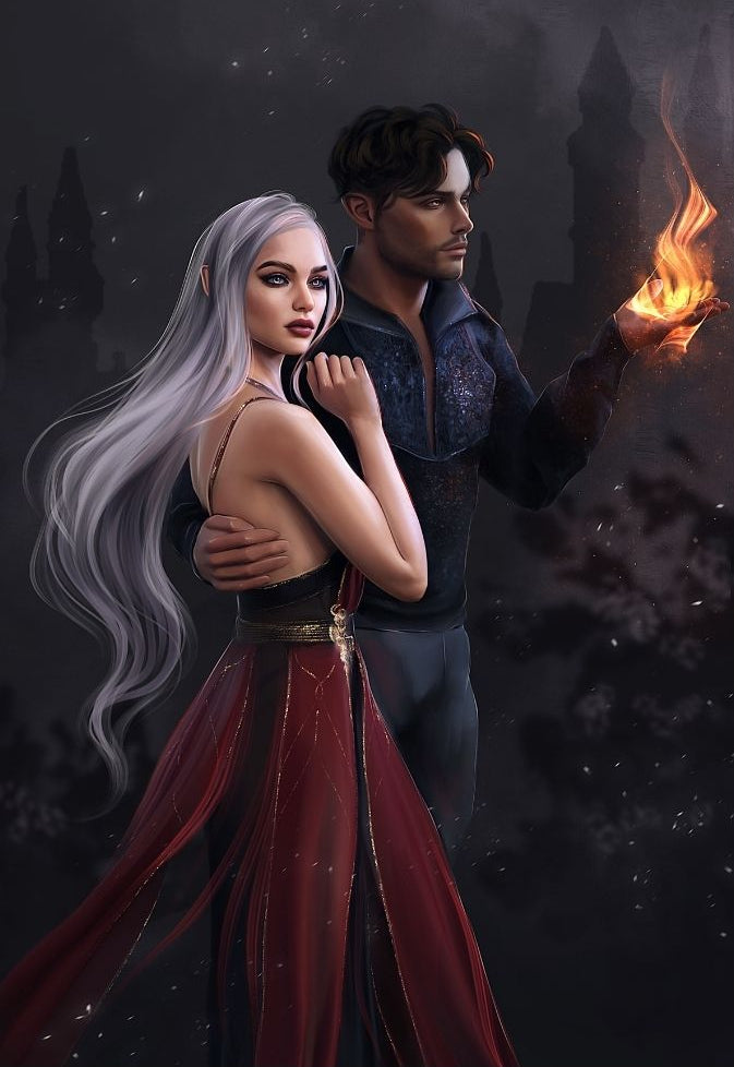 Scarlett & Sorin Art Print