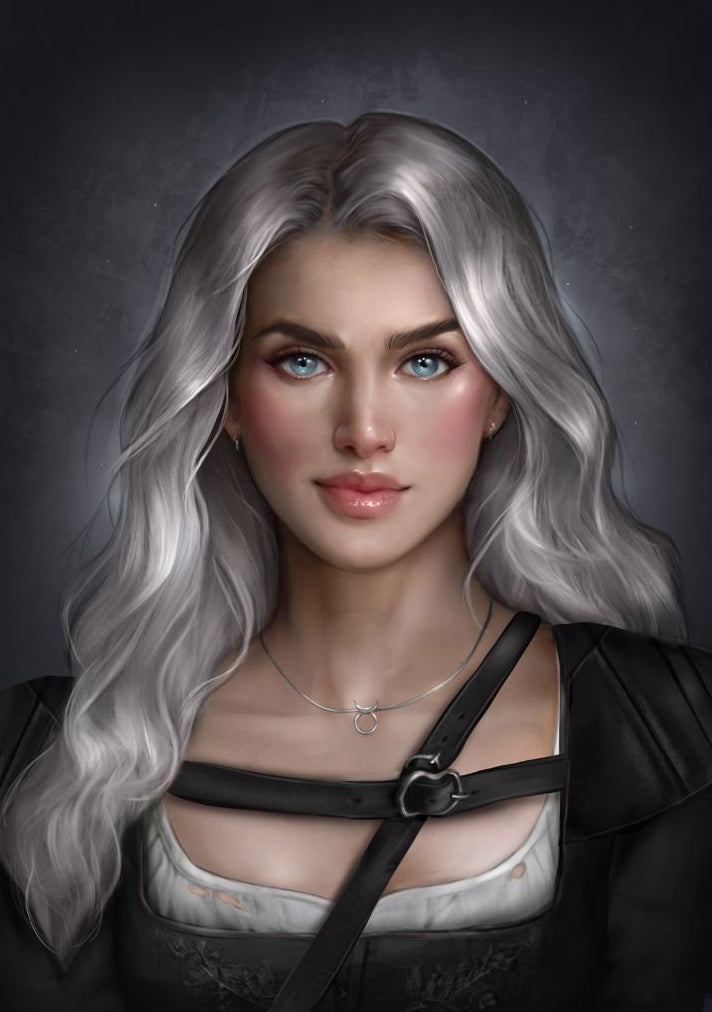 Scarlett Portrait Art Print