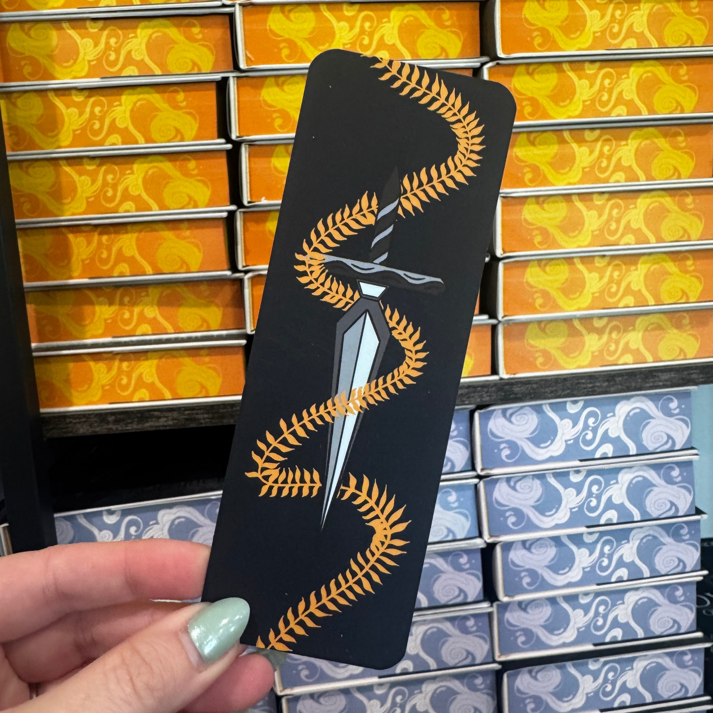 Dagger Bookmark - Treasure Box Leftover