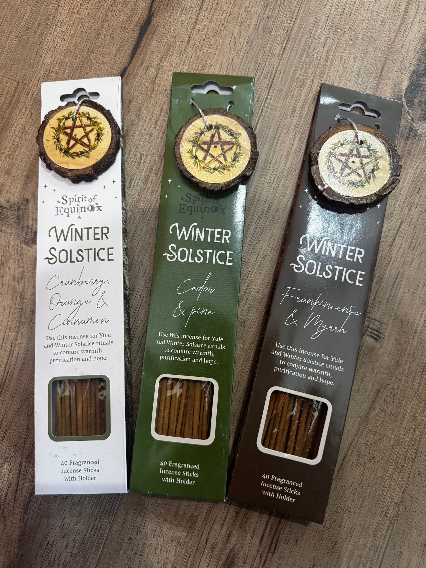 Winter Solstice Incense (3 Scents) - Solstice Box Leftovers!