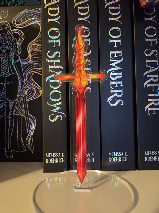 Sargon Spirit Sword Acrylic Standee - Solstice Box Leftover