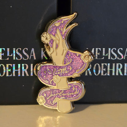 "Little Whirlwind" Enamel Pin - Solstice Box Leftover