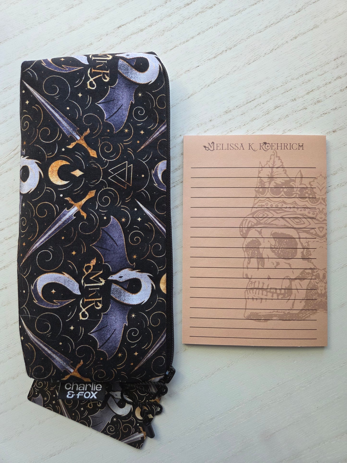 Custom Annotation Kit with Charlie and Fox Zipper Pouch (2 Color Choices)