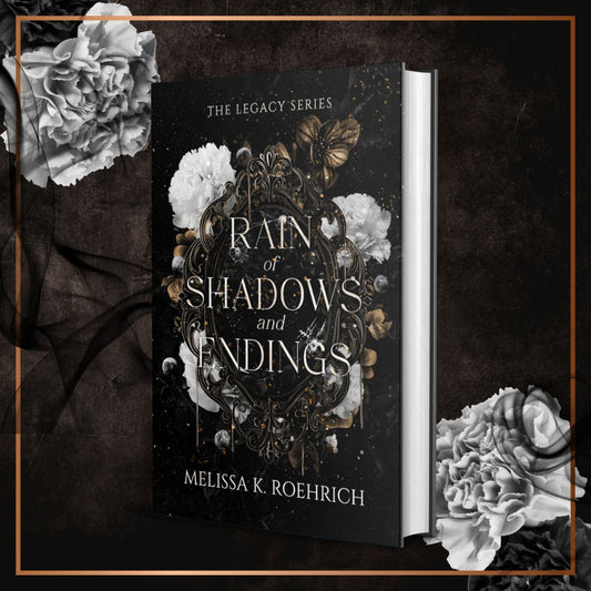 FLAWED Rain of Shadows and Endings- Signed Hardcover