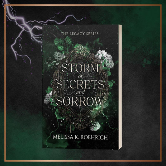 FLAWED Storm of Secrets and Sorrow- Signed Paperback