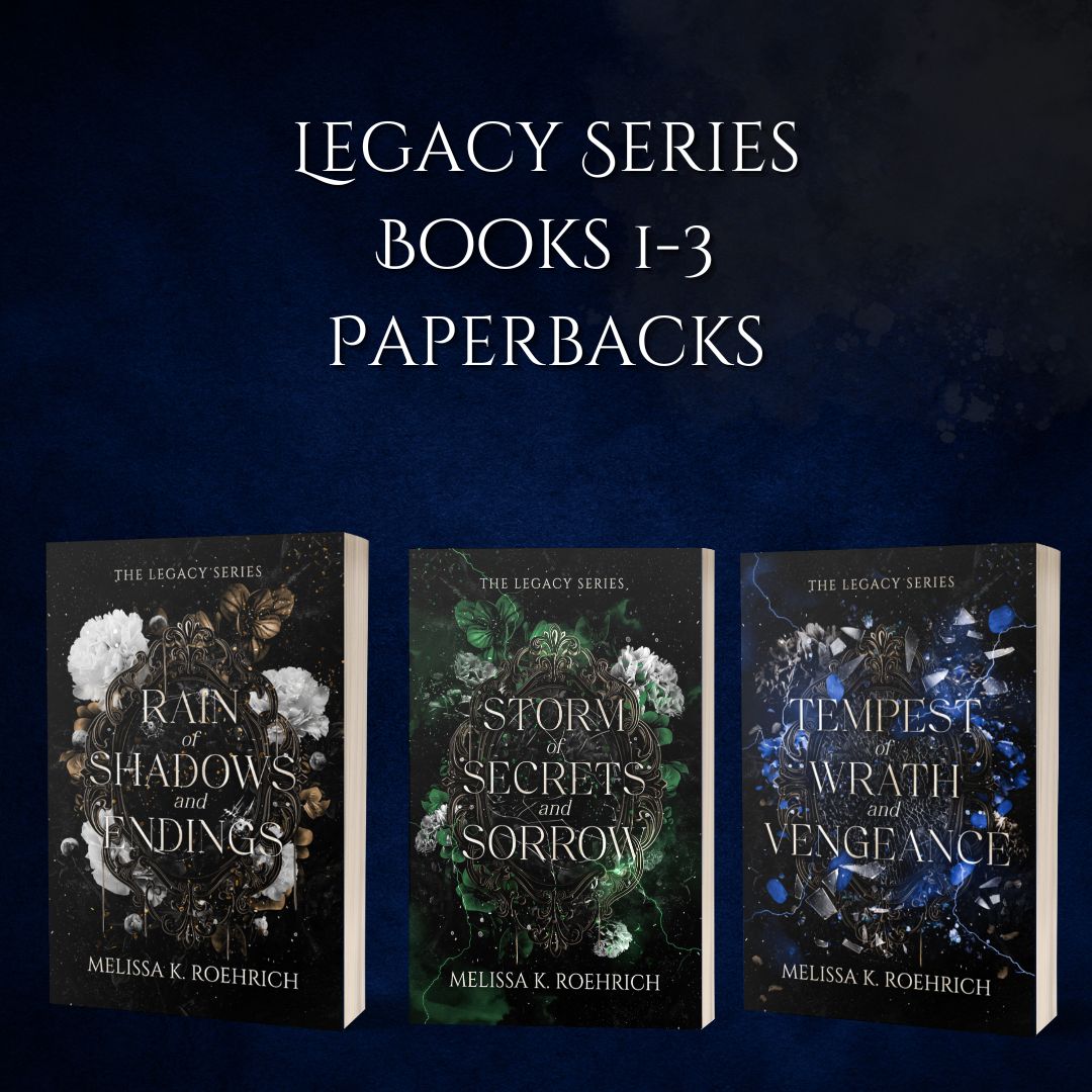 Legacy Series, Books 1-3- Signed Paperbacks