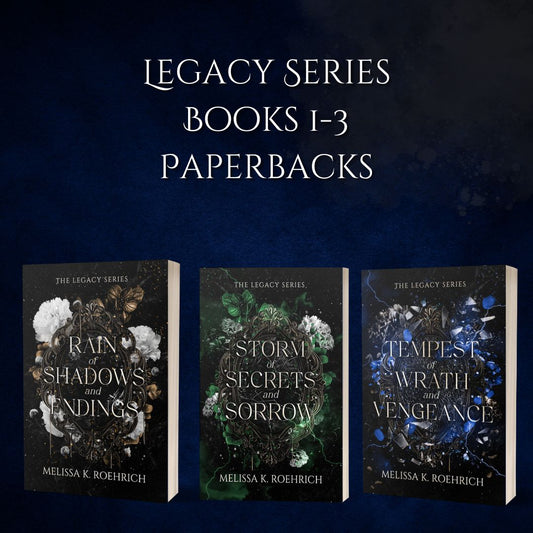 Legacy Series, Books 1-3- Signed Paperbacks