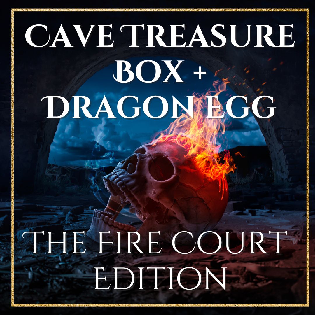 Cave Treasure Box + Dragon Egg - Fire Court Edition