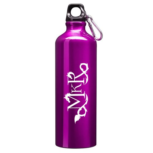 Purple MKR Aluminum Sports Water Bottle – 26 oz