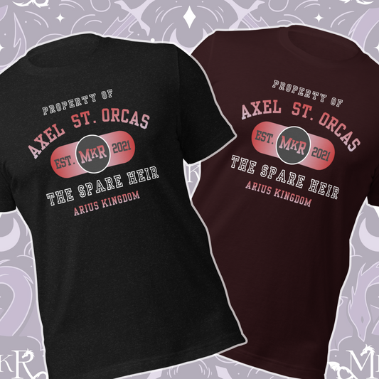 Property of Axel Unisex t-shirt - Colored Text