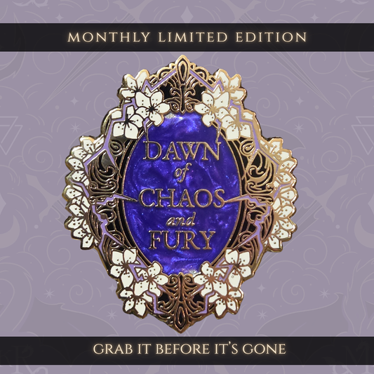 November Limited Pin! Dawn of Chaos and Fury Release Edition!