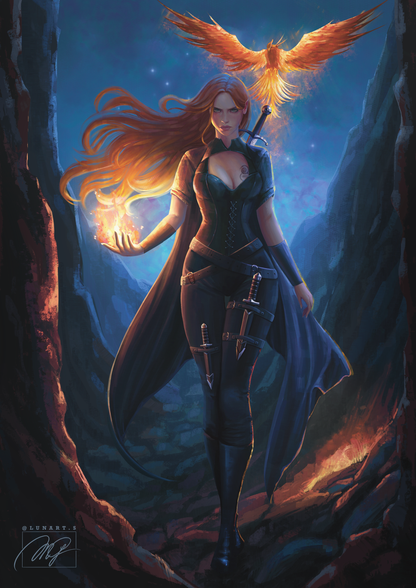 Eliza Phoenix Art Print
