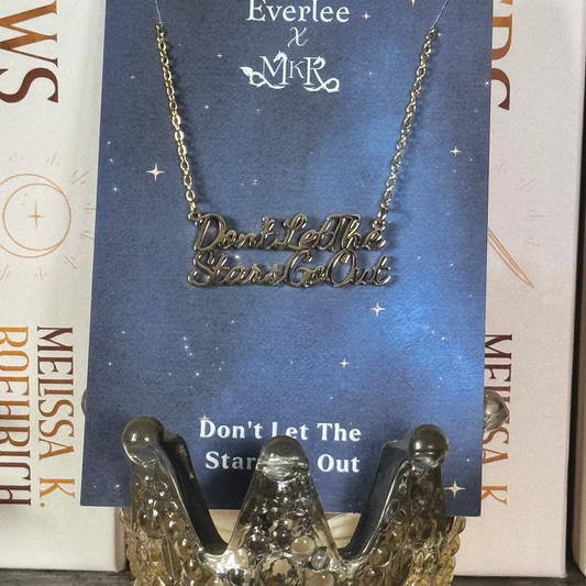 Don't Let The Stars Go Out Necklace (Gold/Silver)