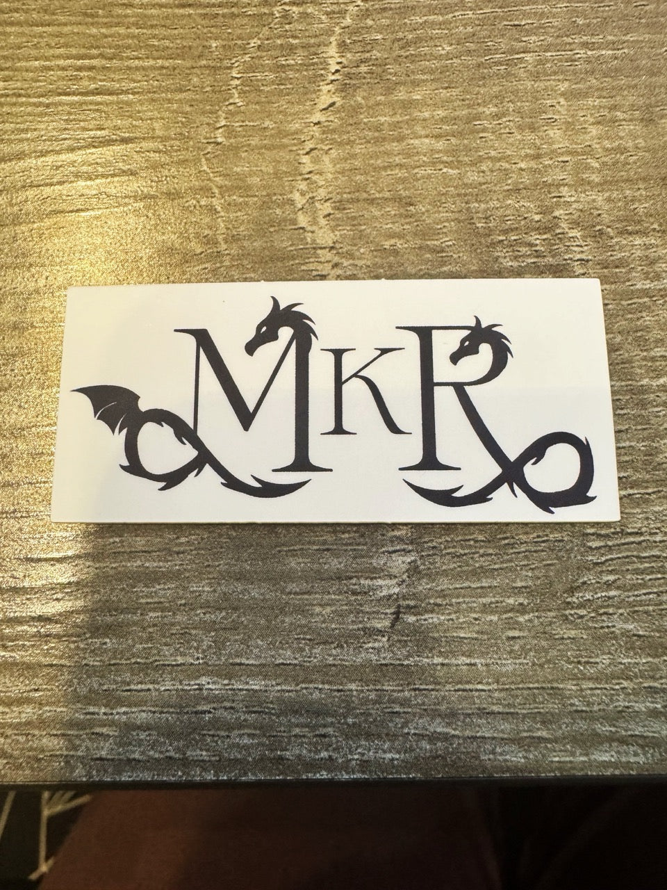 MKR Sticker