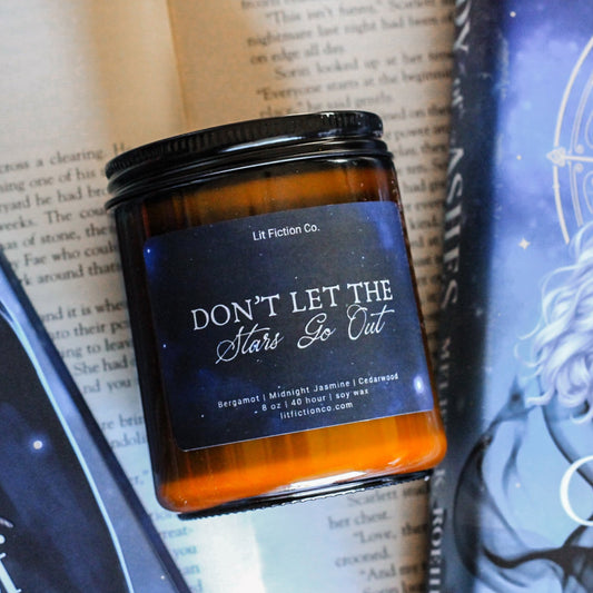8oz Candle - Don't Let The Stars Go Out