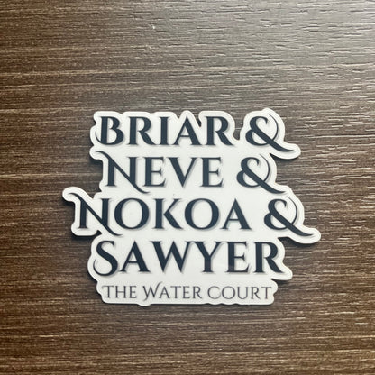 Darkness Court Themed Sticker Bundle (10)
