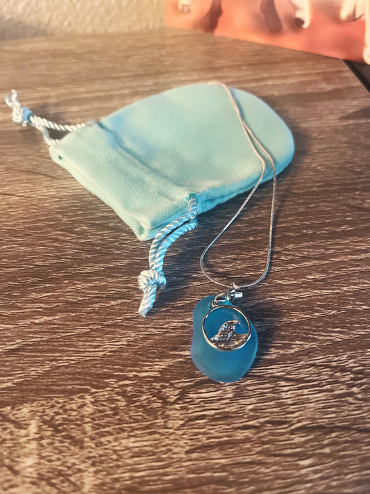 Water Court Sea Glass Necklace