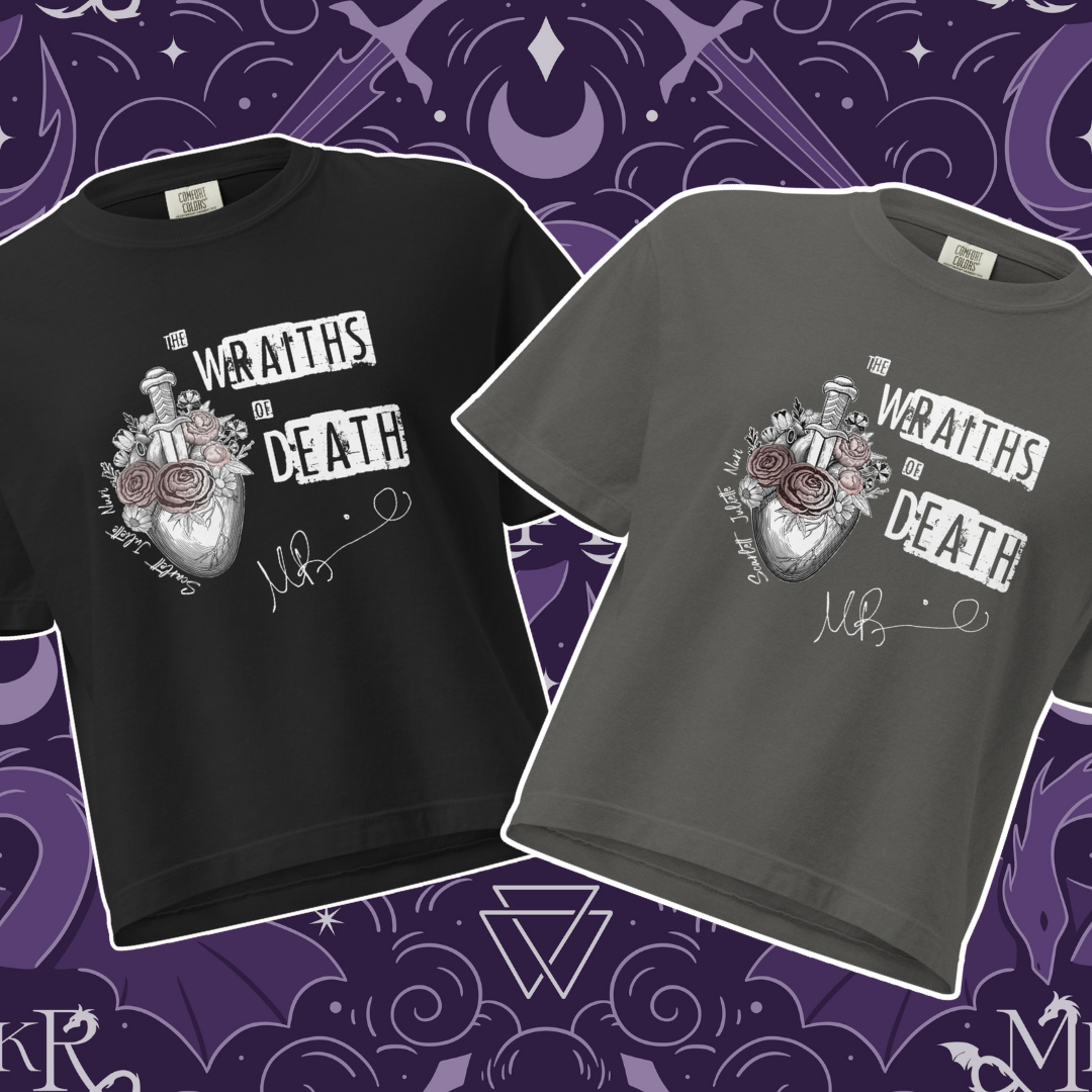 "Wraiths of Death" Women’s heavyweight boxy / long crop tee