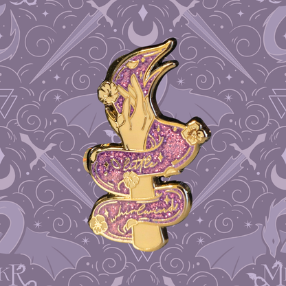 "Little Whirlwind" Enamel Pin - Solstice Box Leftover