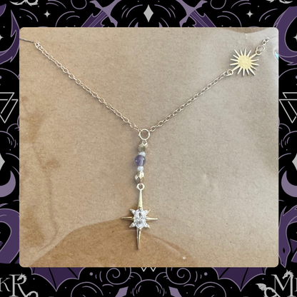 Star Pendant Necklace - Lady of Darkness Inspired