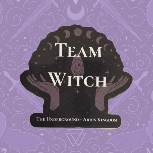 Team Witch Sticker - Underground TB Leftover