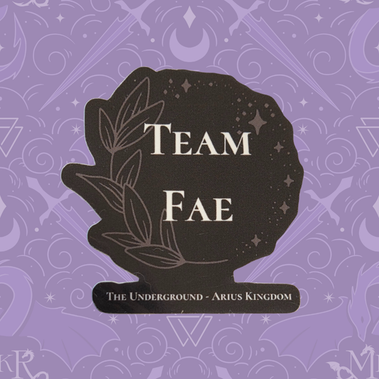Team Fae Sticker - Underground TB Leftover