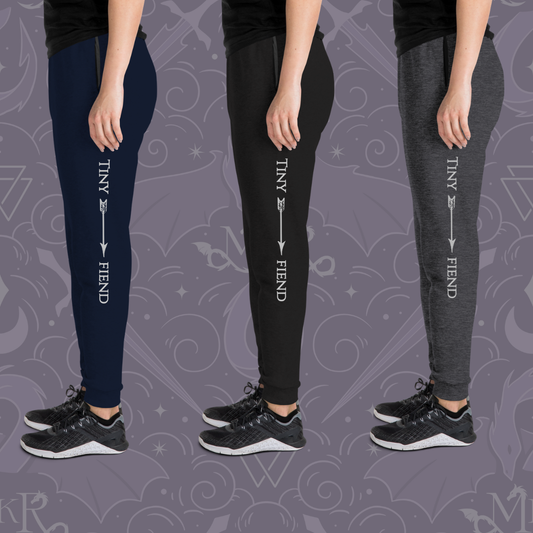 Tiny Fiend Unisex Joggers (3 Color Options) Printful Fulfillment