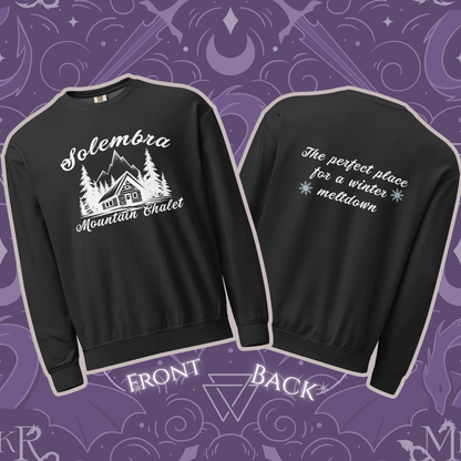Solembra Chalet - Unisex Crewneck (Multiple Color Options) Printful Fulfillment
