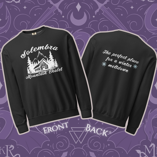Solembra Chalet - Unisex Crewneck (Multiple Color Options) Printful Fulfillment