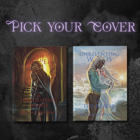 **PRE-ORDER** Combo Novella - The Reaper & Unrelenting Winds - MKR Luxe Character Hardcover Edition