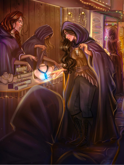 "Esbat Festival" Art Print