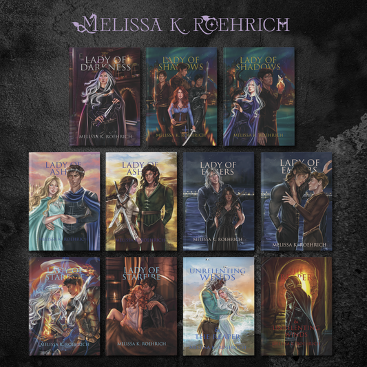 **PRE-ORDER** Create Your Own Complete Set Lady of Darkness Series MKR Luxe Hardcover Character Covers